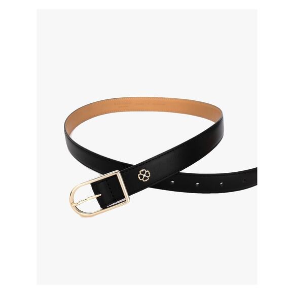 NWT Kate Spade Belt Leather Women Small Black Minimalist Staple Capsule MSRP $58 - Picture 5 of 10